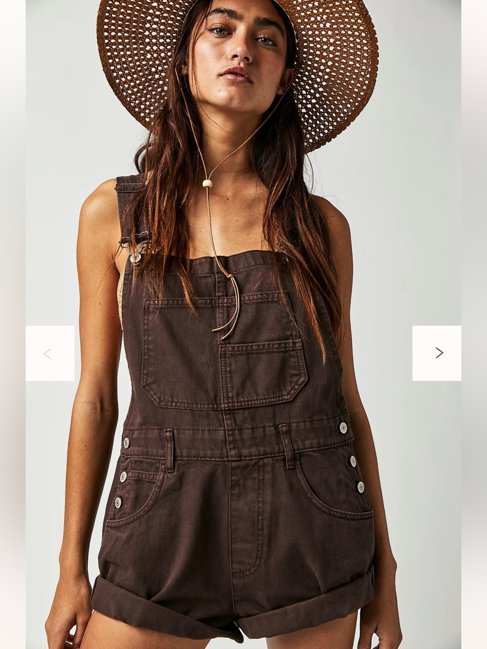 We the Free Ziggy Shortalls, size xs